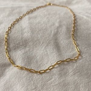 Dainty Link Chain Necklace - 18K Gold